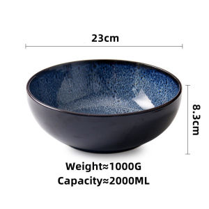 OMK American Style Stoneware Bowl Ceramic Home Tableware Star Design Series