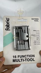Toolkit Kunci Lipat Sepeda Fabric 16 in 1 Sixteen Compact Multi Tool Pemotong Rantai Bicycle Empire