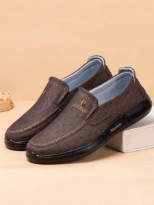 SHIPAILUO | Old Beijing Mens Cloth Shoes Slip-On Soft Bottom Comfortable Casual Anti-Slip Spring Autumn Breathable Shoes For Elderly