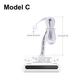 Smart Door Open/Close Sensor Switch Sensitive DC12V-24V Double Side Induction For Home Appliances LED Lights Cabinet Showcase