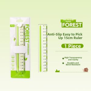 Nusign | Non-Slip Easy-Grip Student Ruler 15cm