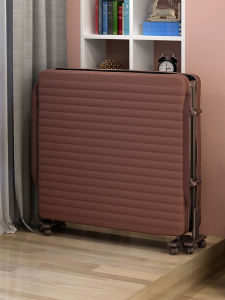 เตียงพับสำหรับนอนพักเที่ยง สำหรับใช้ในออฟฟิศ บ้าน สำหรับผู้ป่วย แบบพกพา ง่ายต่อการขนส่ง สำหรับผู้ป่วย นอนเดี่ยว ขนาดเล็ก