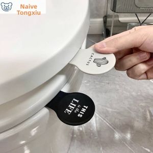 TIANZHENTONGXIU | Touch-free Toilet Lift Adhesive Hook
