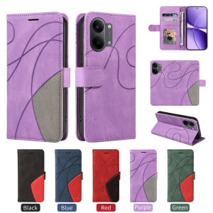 Leather Wallet Flip Case for Redmi Note Turbo 5 15 14R 15R 14C 15C 15A A4 A5 A7 K8 K90 Pro Max | Kickstand Card Holder Cover