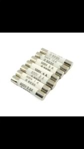 10 Chiếc Hộp Cầu Chì Gốm RO58 6x30mm 500V Fast Blow BS1362 Với Các Loại Định Mức Amp 05A-30A Cho Cầu Chì Dạng Hộp Mực