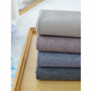 Vải Thun Cotton Carbon Mờ Phong Cách Denim Vải Thun Cotton Mùa Xuân Tự Làm DIY Quần Áo Gió Áo Khoác Vải