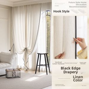 WEILAISHI | Light Filtering Privacy Voile Curtain