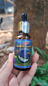 Minyak Salmon Omega Plus 20ml Supplemen Vitamin Penggacor Semua Burung Kicau Juara