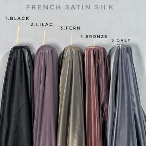 ผ้าไหมซาตินฝรั่งเศส ผ้าไหมฝรั่งเศสผ้าเมตร ผ้าไหนตัดชุด ชุดราตรี ผ้าไหมฝรั่งเศส ผ้าไหมฝรั่งเศส ราคา ผ้าไหมฝรั่งเศส ซื้อที่ไหน - Lazada