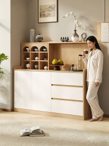 Wooden Minimalist Storage Cabinet