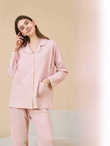 MiiOW | Pure Cotton Summer Thin Maternity Nightgown Womens Nursing Mouth Pregnant Ladies Home Clothes Set Cat Person Sleepwear