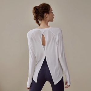 Spring Autumn Loose Fit Sportswear Yoga Top