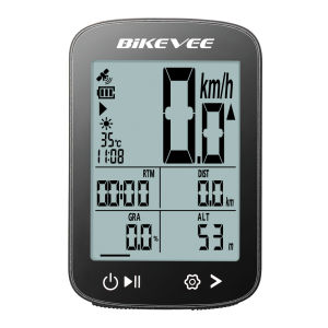 Wireless GPS Bike Computer Waterproof Cycling Computer with Auto Backlight Speedometer and Odometer Bicycle Riding Accessories