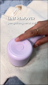 Trimmer Lint Remover Portable Pembersih Serat Bulu Pada Pakaian