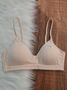 Comfortable Breathable Modal Cotton Wireless Bra Womens Thin Cup Underwear Seamless U-Neck Design Summer Season Home Wear