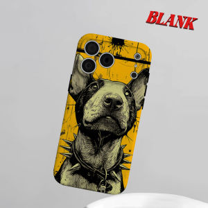 Spiked Collar Bull Terrier Phone Case for iPhone 18 17 16 15 14 13 12 11 Air Pro Max Plus Double-layer Cover