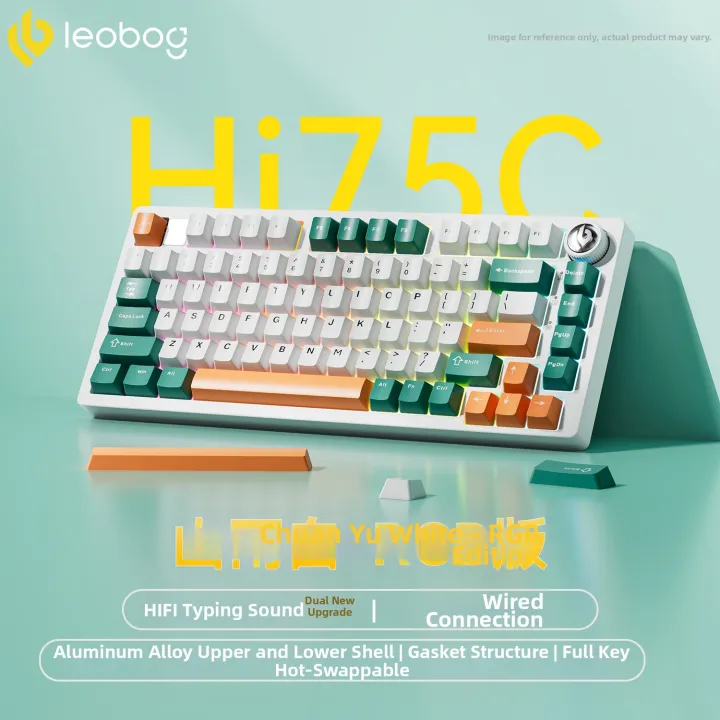 LEOBOG | Customizable Hot-Swappable Wireless Bluetooth 3-Mode Mechanical Keyboard