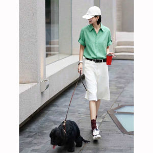 BOGUDU | Relaxing Loose Fitting Casual Shirt and Shorts Set