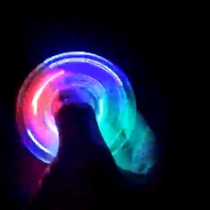 【SG Local】(🚀Fast Shipping) LED Light Fidget Spinner Hand Top Spinners Glowing Figet Spiner Stress Relief Adult Kids Toys
