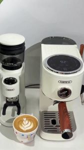 Máy pha cà phê Cappuccino Ristretto Espresso Latte chuyên nghiệp. Thương hiệu Mỹ cao cấp HiBREW - H13