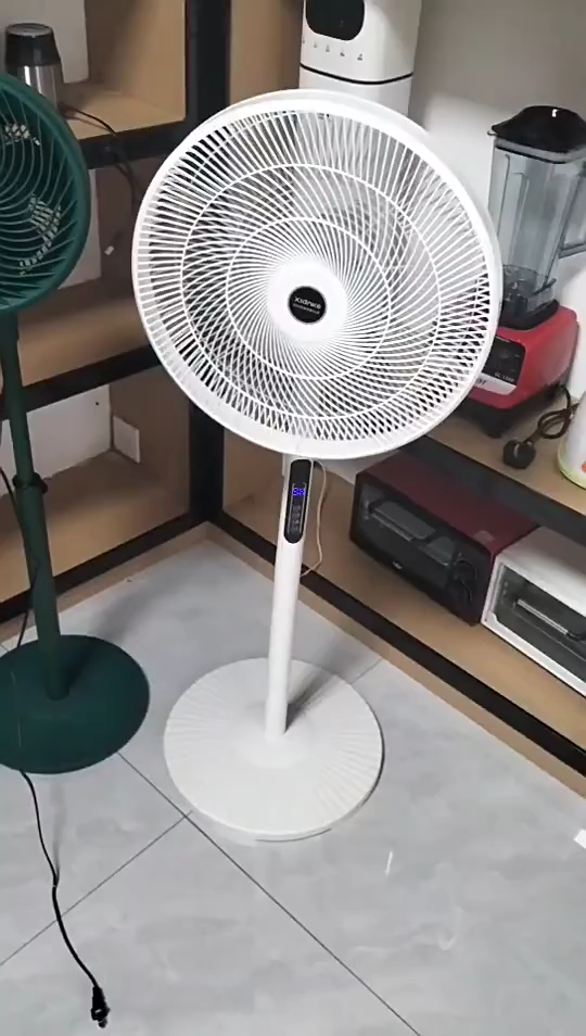 16 Inch Stand Fan Remote Control Electric Fan 8 Speed Timer Wide Angle Oscillation Low Noise Best Quality for Home Office