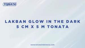 Lakban Glow In The Dark Biru 5 cm x 5 Meter / Fosfor Tape / Luminous Sticker
