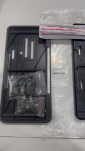 DUDUKAN COVER PLAT NOMOR HONDA ORIGINAL AHM GENUINE UNIVERSAL