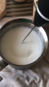 🔥USB Rechargeable Milk Frother - 3-Speed Electric Mixer with 2 Whisks Ideal for Latte and Cappuccino