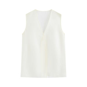 Silk Sleeveless Tank Top for Spring 100% Silk