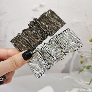 Fashionable Rhinestone Hair Clip Side Bangs Hair Claw Hair Accessory Elegant Quality Side Clip Korean Style Fresh Outburst