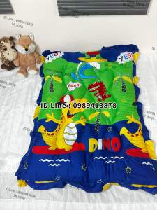 ที่นอนเด็กอนุบาล รุ่นหนานุ่ม ใย2 ชั้น จัดส่งแบบเอกชน1ถึง3วันถึง