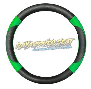 Bungkus stir mobil isuzu giga nmr nkr nlr nhr diameter 40cm new motif 2025 serat bintik