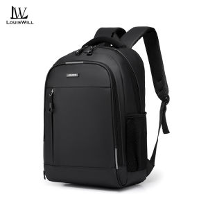 LouisWill Fashion Men’s Backpack Laptop Backpack Business Travel Bag Notebook Bag Waterproof Backpack College Commuting Backpack Leisure School Bag For Travel Study Business