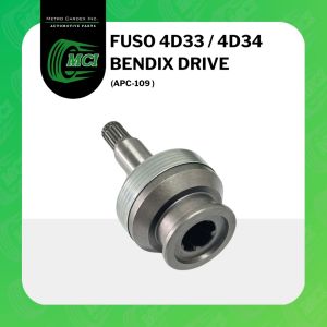 BENDIX DRIVE for Fuso 4D33 / 4D34 APC-109 vindex drive starter motor engine clutch reduction type