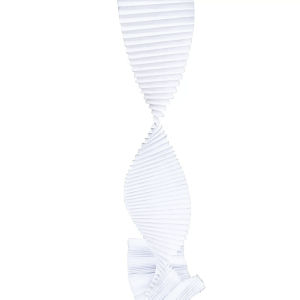 Blue Wedding Decor Chinese Paper Folding Corrugated Paper Festival Holiday Background Wave Design for Marriage Ceremony