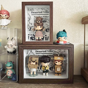 Hộp Trưng Bày Đồ Chơi Bubbles Mat Small Wild Hộp Đựng Đồ Trống Trong Suốt DIY Scenе Hộp Đựng Đồ Trang Trí Nhà