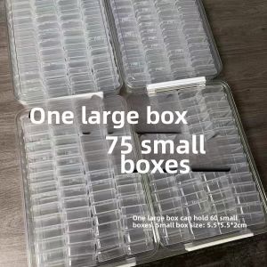 Transparent DIY Storage Box for Nanobeads and Accessories