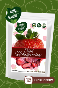 Dried Strawberries Premium Fruit Snack | Sweet & Chewy Strawberry Slices | 100g 250g 500g 1kg