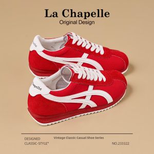 La Chapelle | Height-Enhancing Autumn Women White Sneakers