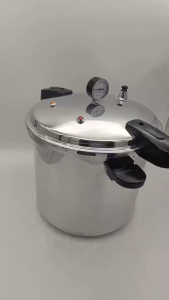 23L 32cm Pressure Cooker Thickened 304 Stainless Steel Pressure Canner Household Hotel Gas Induction