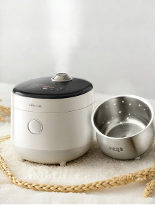Bear | Mini 316 Stainless Steel 0-Coating Electric Rice Cooker