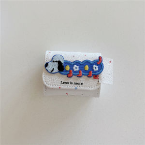 Leather Protective Case for Airpods Pro2 Wireless Bluetooth  Airpods1/2/4 Generations Soft Shell pro New Model 3 Female Cute Stereoscopic