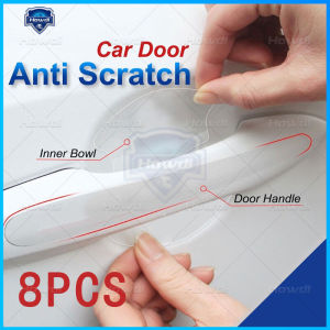 8 Chiếc/Bộ Xe Toyota Tay Nắm Cửa Vỏ Bảo Vệ Bát Trong Miếng Dán Chống Trầy Xước Vios Altis Camry Hilux Avanza Innova