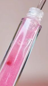 Lip Gloss in Peach 5ml - Enriched with Castor & Coconut Oil for Moisture & Shine