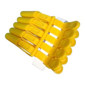 Lightness Crocodile salon clip in 5 colors 5pcs per pack