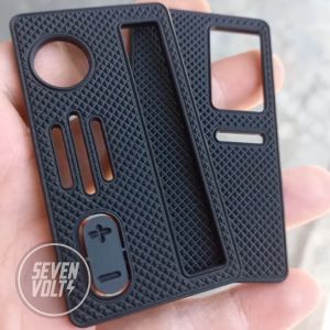 Panel DOT V2 motif diamond cut Acrylic hitam mate 3mm