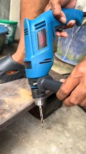 REAIM Mesin Bor Listrik Bolak Balik 10MM Electric Drill Bor Beton Bor Tembok Alat Bor Obeng Bor Kayu