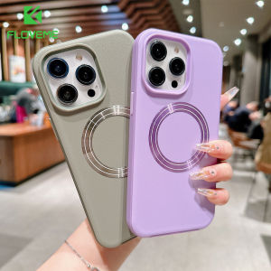 FLOVEME Business CD Pattern Magsafe Wireless Charging Phone Case For iphone 15 14 13 12 11 Pro Max 15 14 Plus Heavy Duty Armor Frosted PC+TPU Shockproof Back Cover For iphone 15 14 13 12 11