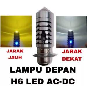 Lampu Laser utama motor mobil D2 2warna putih kuning LAMPU KAKI H4 LASER KLX WR CRF CB TIGER NINJA VIXION R15 MXKING DLL