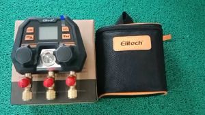 Elitech MS-100 เกจวัดน้ำยาดิจิตอล สามารถเชื่อมต่อ APP ได้ พร้อมส่ง